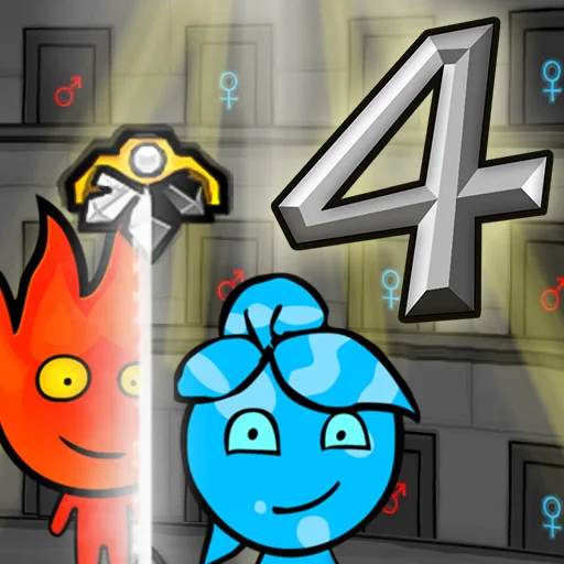 Fireboy and Watergirl 2 in the Light Temple - Click Jogos