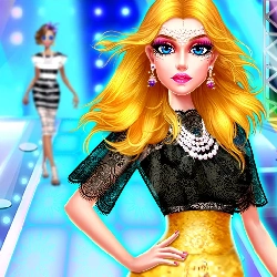 Supermodel Makeover Glam Dress up Make up